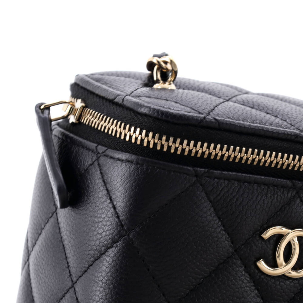 Chanel Tiny Cc Link Vanity Case With #223722C34B - Picture 6 of 7